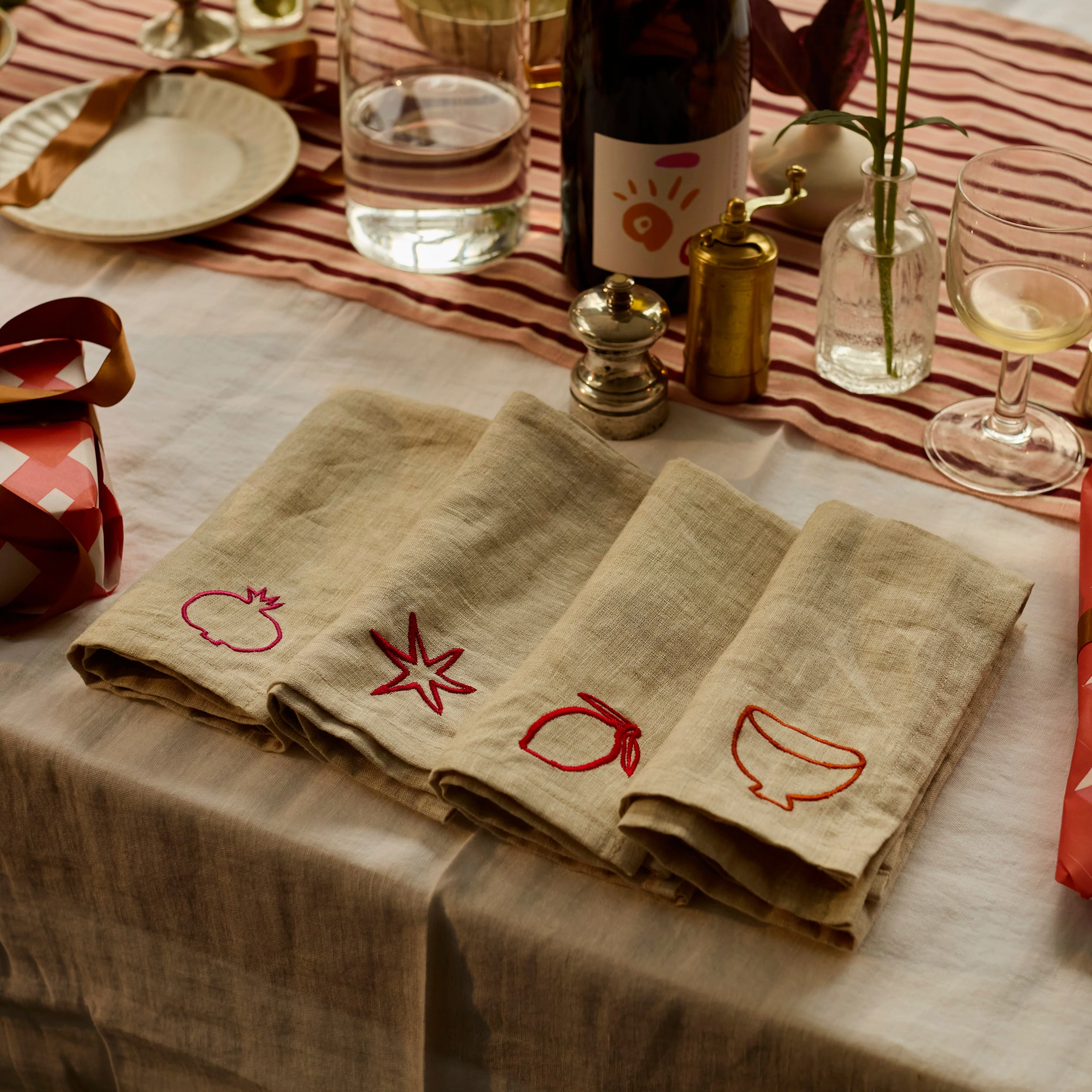 Set of 4 Napkins