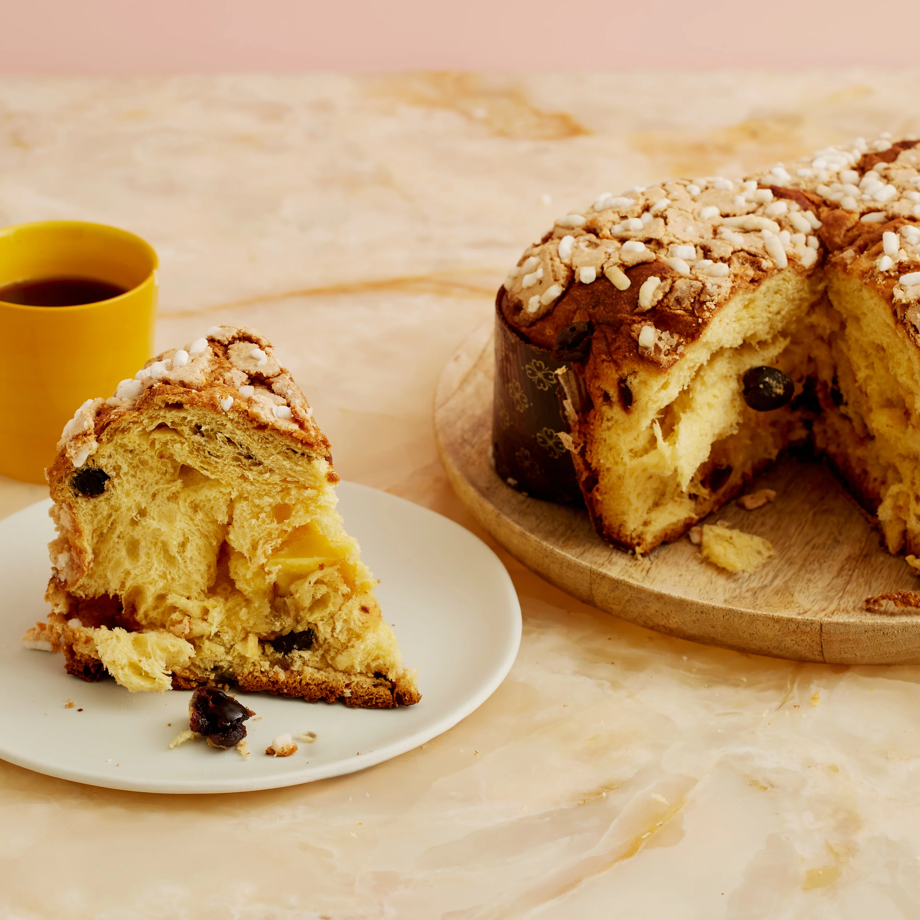 Sour Cherry & Custard Colomba - Image 2
